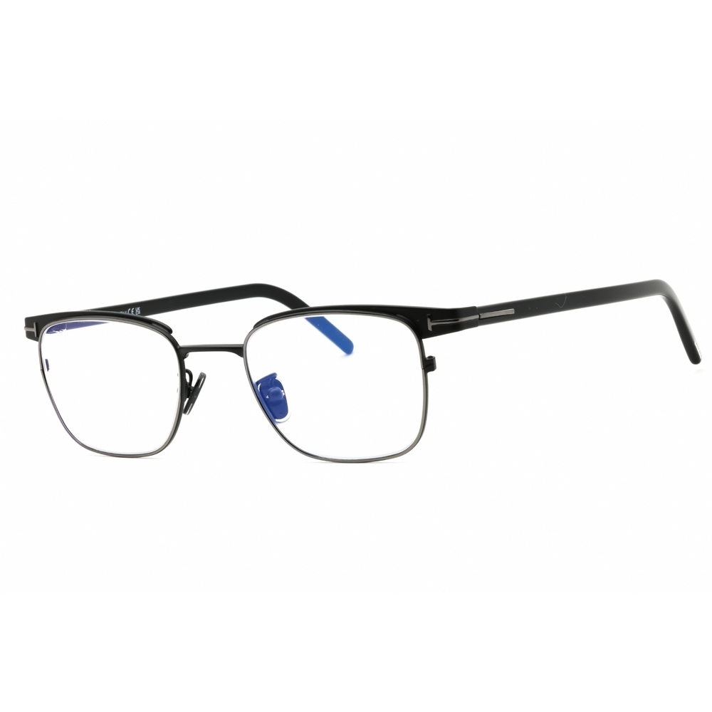 NWT Tom Ford FT5854 Black Rectangle 49mm Eyeglasses